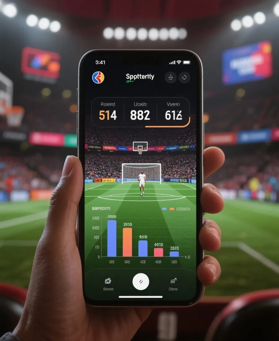 九游娱乐实时赛事与数据界面展示